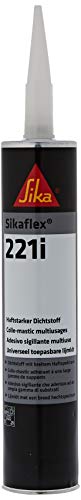 Sika - Sikaflex-221i, haftstarker Dichtstoff, 300 ml, weiß (Alte Version - Neue...