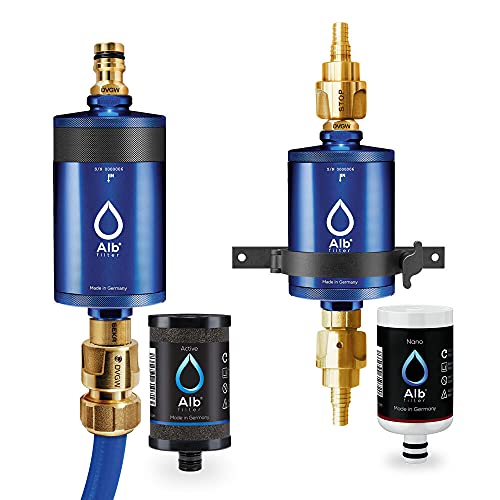 Alb Filter® PRO CAMPER Set Trinkwasserfilter Kombination Blau