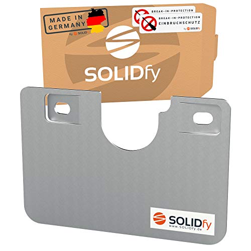 SOLIDfy® - Einbruchschutz Fahrertür Prick Stop Sicherung aus Edelstahl für...