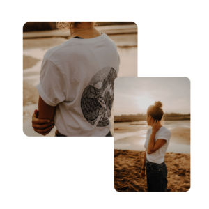 Outdoornomaden T-Shirt mit Backprint