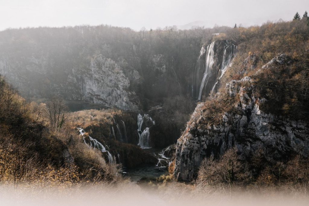 Panorama im Plitvicer Seen Nationalpark