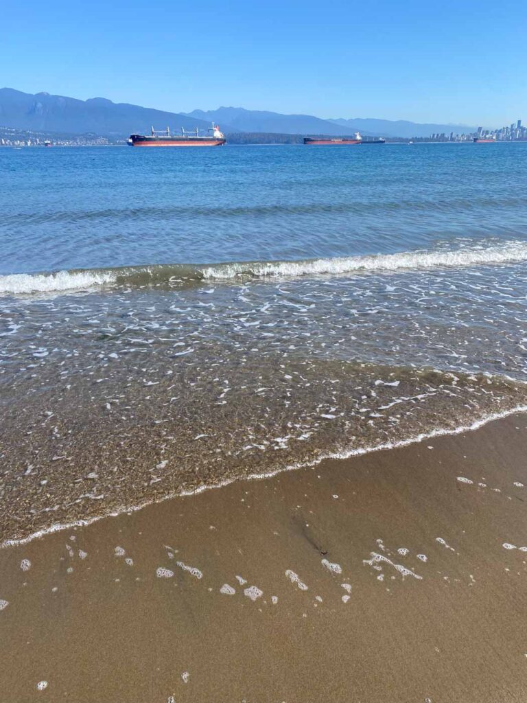 Einer der Geheimtipps in Vancouver: Spanish Banks Beach