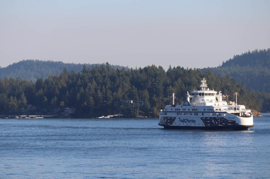 Anreise mit der Fähre für unseren Roadtrip auf Vancouver Island