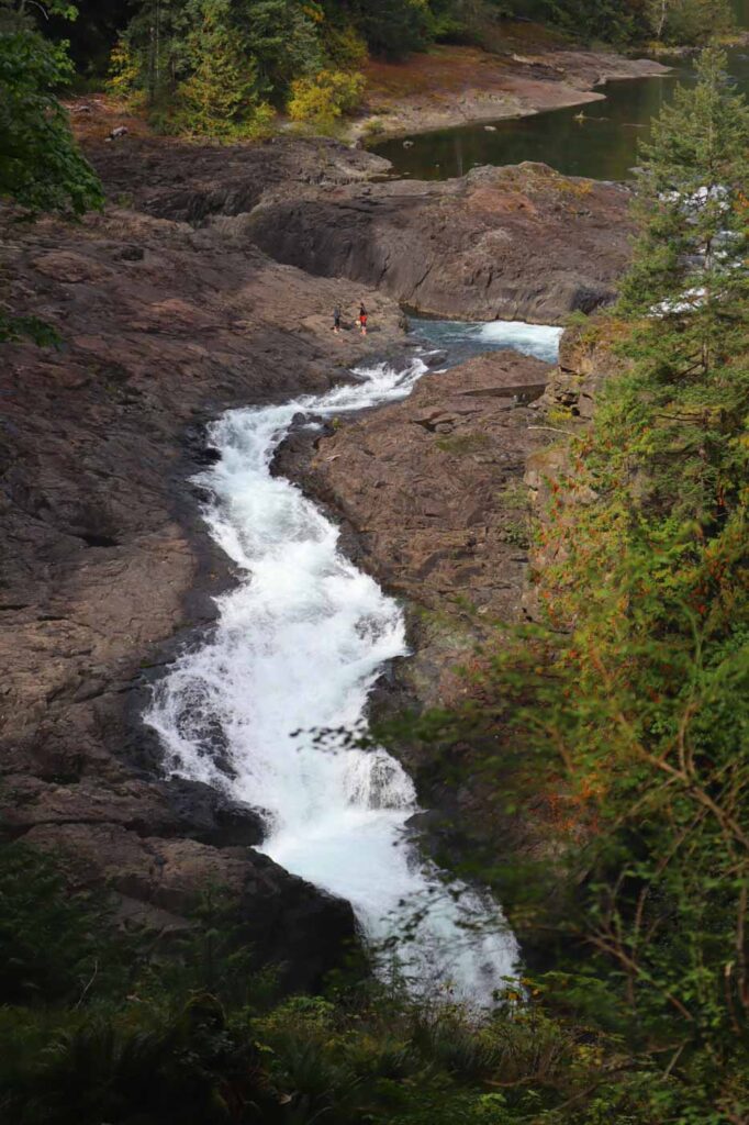 Elk Falls als Zwischenstopp auf Vancouver Island Roadtrip