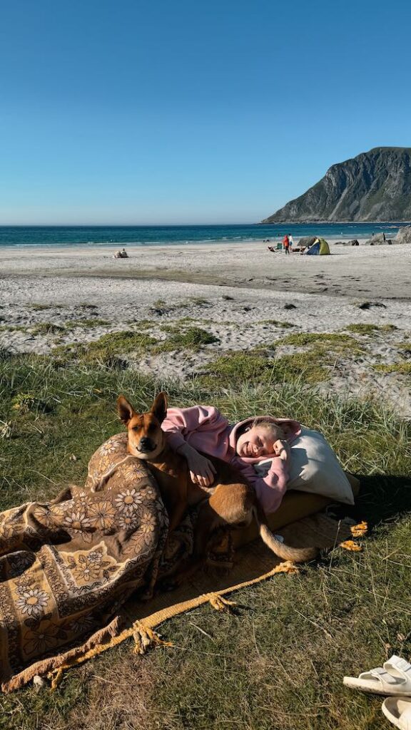 Beach Camp auf den Lofoten