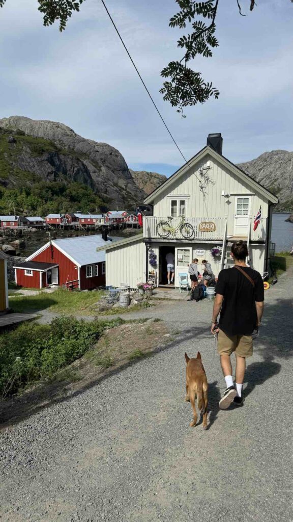 Fischerdorf in Norwegen 