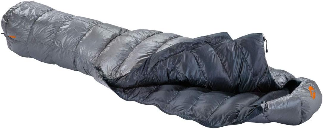 Warmer Daunenschlafsack für Backpacker